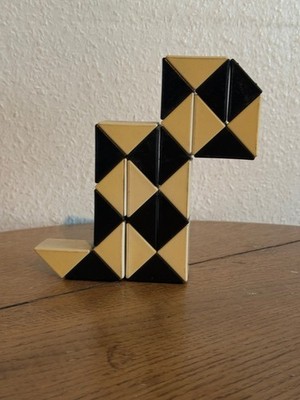 SL507 Rubik's Snake Skulptur 80er Jahre