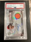 2022 Topps Tribute Stadium Signature Relic Mike Trout # 07/50 PSA8