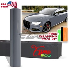 1ftx5ft Ppf Gunmetal Gray Gloss Color Vinyl Paint Protection Film Scratch Wrap