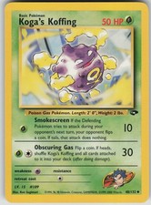 Pokemon TCG Koga's Koffing (48) Uncommon Gym Challenge 048/132 on eBay
