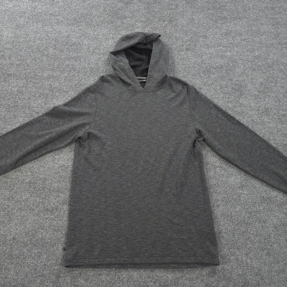 Sudadera con Capucha Travis Mathew Para Hombre Grande Gris Siete Minutos Elastizada Golf Pullover Foto 2 de 4