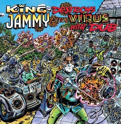 King Jammy - King Jammy Destroys The Virus With Dub [New Vinyl LP] Poster