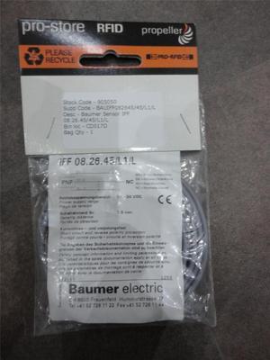 BAUMER INDUKTIVER NÄHERUNGSSCHALTER BAUIFF082645/45/L1//L SIEHE FOTOS #D882