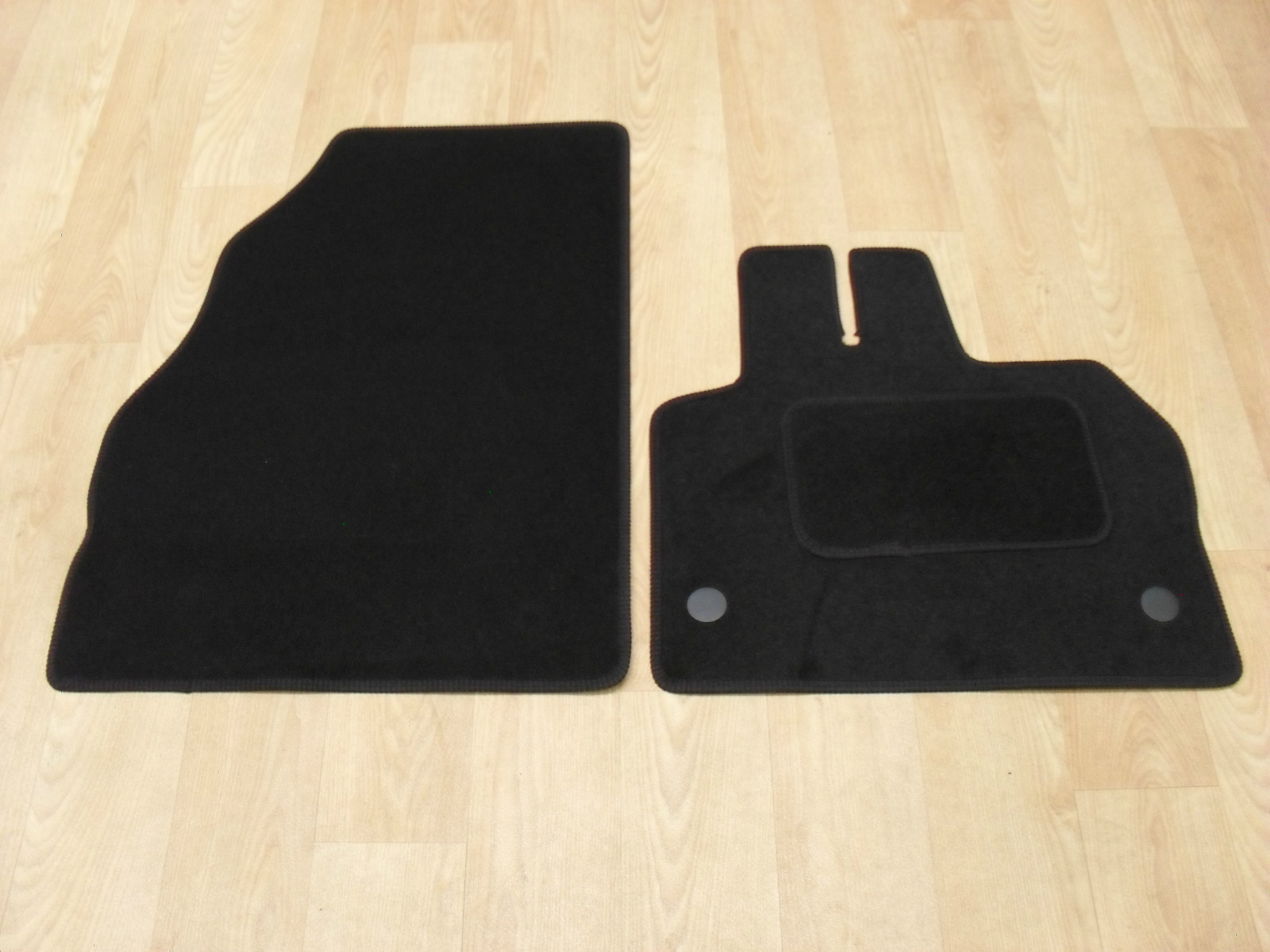 Car Mats for Renault Kangoo Van 2009-2021 Tailored Fit Car Mat Set Black 2 Piece