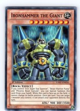 Yu-Gi-Oh TCG Ironhammer The Giant HA07-EN034 1st Edition Super Rare Card NM