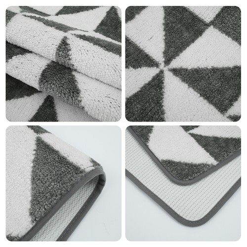 2Pcs Kitchen Mat Anti Fatigue Floor Mat Non-slip Kitchen Rugs Water wuMDC - Picture 8 of 10