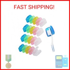 V-TOP 20 Pack Travel Toothbrush Head Covers, Portable Toothbrush Pod Caps Case P