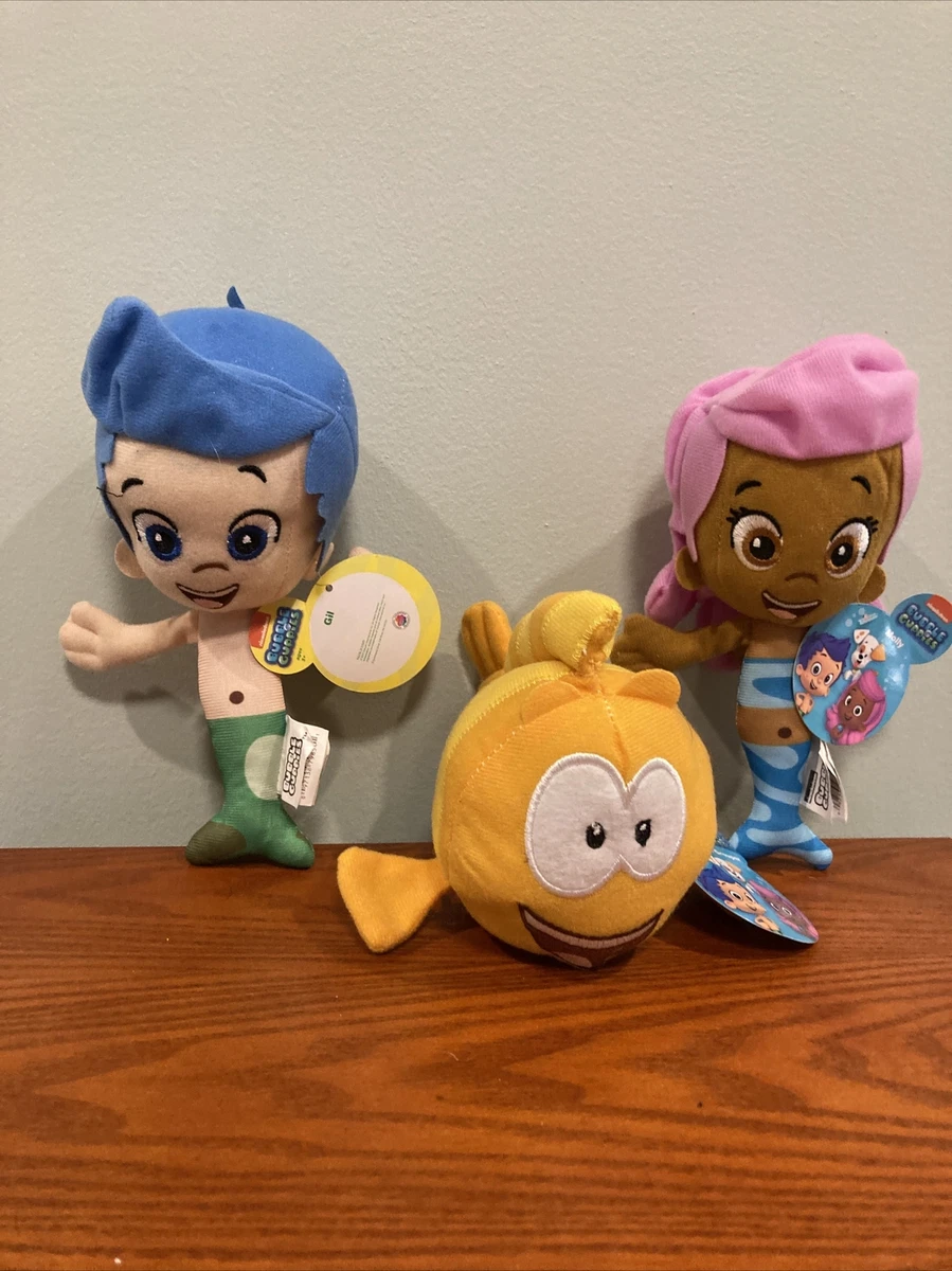 Bubble Guppies plush set of 3 Gil Molly and Mr. Grouper eBay