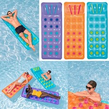 AUSWAHL: Bestway Luftmatratze Summer Colors - Lounge Wasserliege Pool Meer