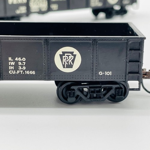 Three (3) Bachmann HO Silver Series 17214 Pennsylvania 40' Gondolas PRR #357621 - Picture 4 of 9