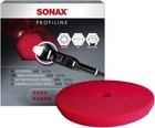 SONAX Polishing Red DA Cut Pad 165 mm/6.5 in - special pad for car polishing