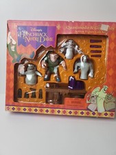 Disney Hunchback of Notre Dame Quasimodo Gargoyles Action Figure Gift Set NEW