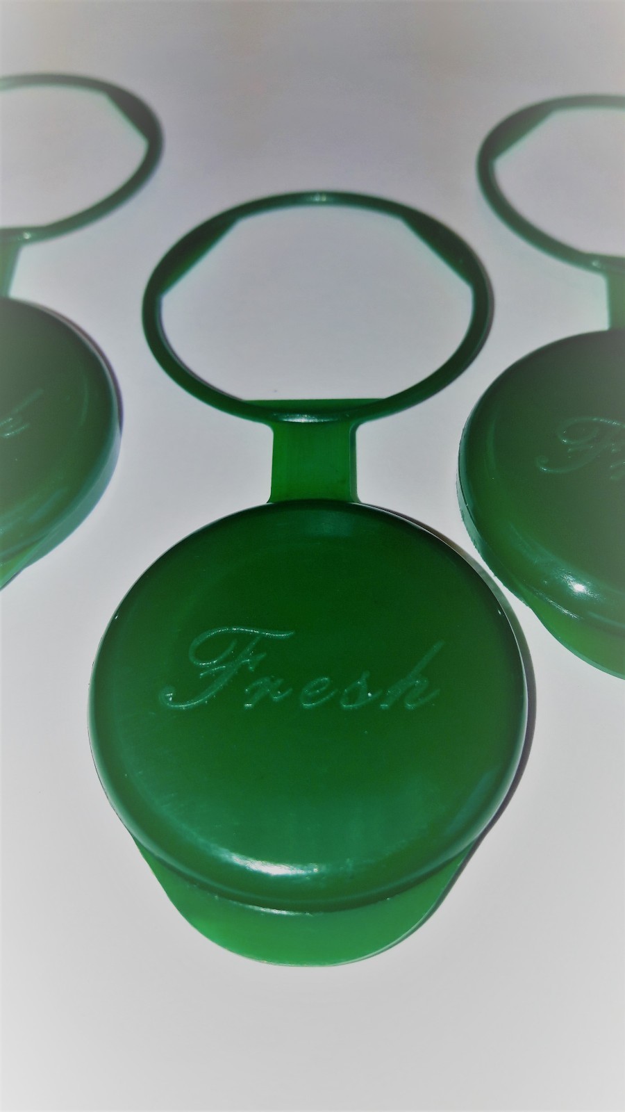 Milk Bottle Tops * Reusable * 6 Pack * Pint * Made in England * 100