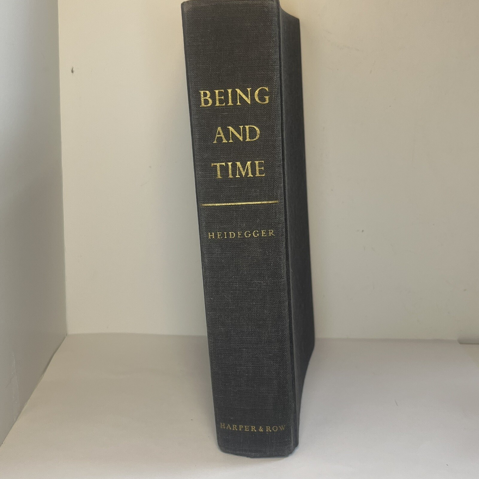 FILA Being and Time Heidegger 1962 Harper & Row Hardcover NO Dust Jacket HC English