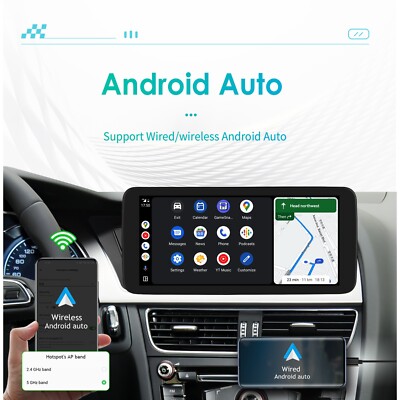 6+6GB For Audi A4 A5 B8 S4 S5 2009-16 Android Auto Carplay Radio GPS Stereo DSP