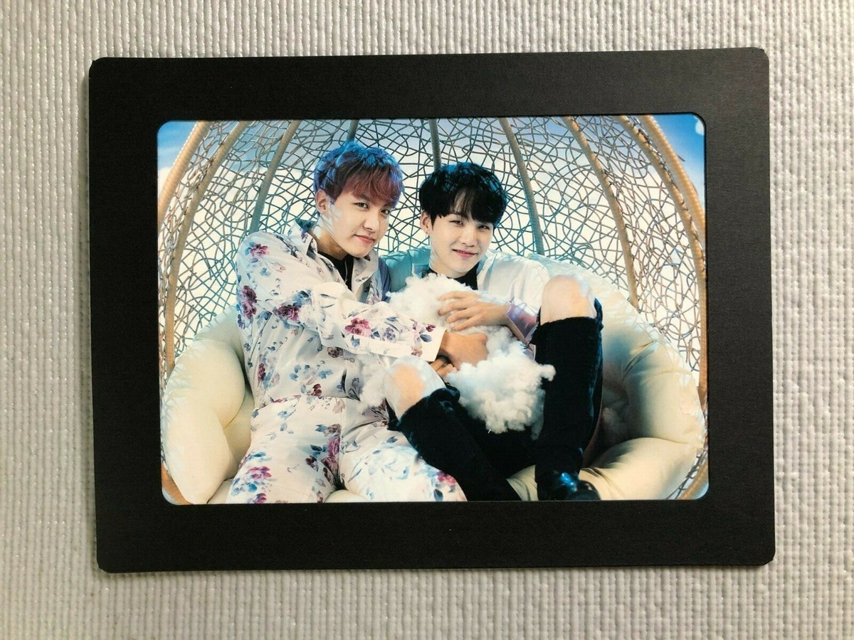 BTS OFFICIAL THE WINGS TOUR PAPER FRAME Photo ( J-HOPE/ SUGA ) | eBay