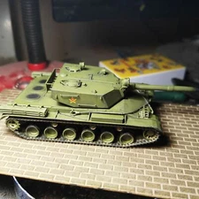 Homemade 1/72 BZ176 Heavy Military Main Battle Tank Finished Model Ornament