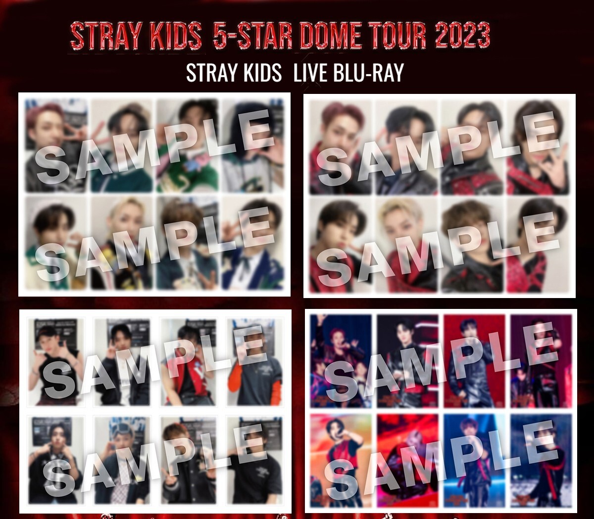 STRAY KIDS 5-STAR Dome Tour 2023 LIVE Blu-ray JAPAN Limited STRAY KIDS 5-STAR Dome Tour 2023 LIVE Blu-ray JAPAN Limited