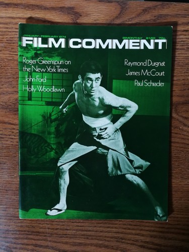 Film Comment January 1974 Ken Takakura Jon Ford Alain Resnais Holly Woodlawn 125 - Bild 1 von 2