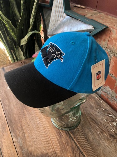NWT Vintage 90s Carolina Panthers Adjustable Hat NFL - Picture 2 of 11