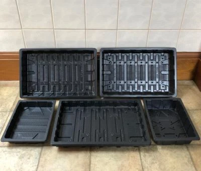 FULL SIZE AND HALF SIZE SEED TRAYS WITH AND WITHOUT HOLES YOU CAN CHOOSE XX