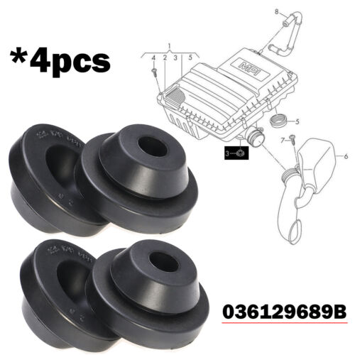 4X POÊLE À BILLES POUR BOÎTIER DE FILTRE À AIR & CAPOT MOTEUR POUR VW BEETLE JETTA GOLF SEAT - Photo 1/9