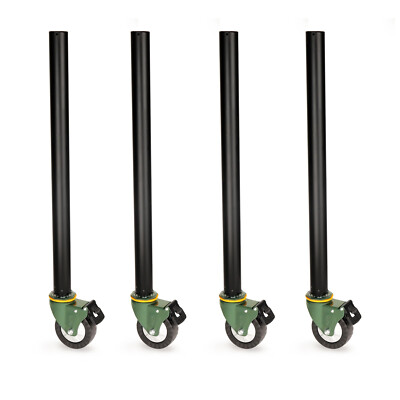 Proaim Rolling Foot for Flyking Camera Slider (360° Revolving Castor Wheels)
