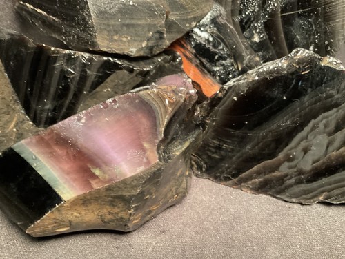 ~RW~ ROUGH/UNPOLISHED "OREGON OBSIDIAN" FOR KNAPPING ~~ 12 POUNDS - Picture 2 of 5