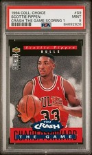 PSA 9 - 1994 Collectors Choice Scottie Pippen Crash The Game Scoring 1 #S9