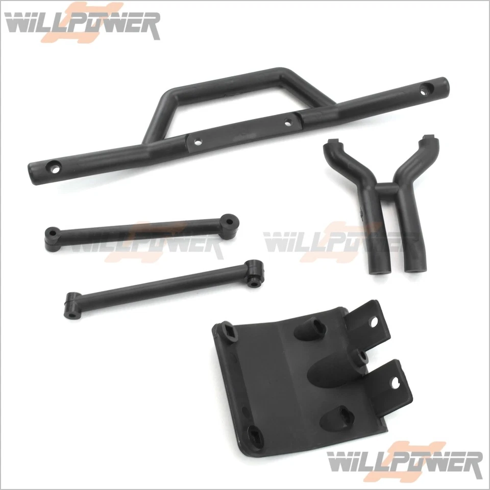 Parachoques #XT-19 (RC-WillPower) HongNor X2CRT X1CRT NEXX8T Foto 3 de 3