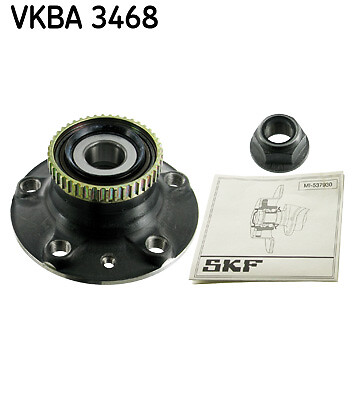 SKF VKBA3468 Radlagersatz Hinten FüR Laguna 2.0 2.2D 3.0 11.93-03.01 Renault-image
