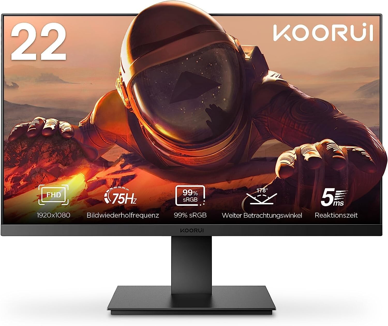Écran PC gaming Full HD parfait pour le télétravail et le jeu