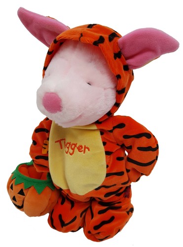 Disney Lechón Peluche Vestido con Tigger Conjunto Halloween Truco o Trato Juguete Suave - Imagen 2 de 12