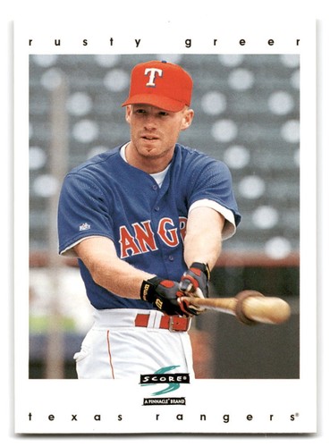 1997 Score Rusty Greer #43 card