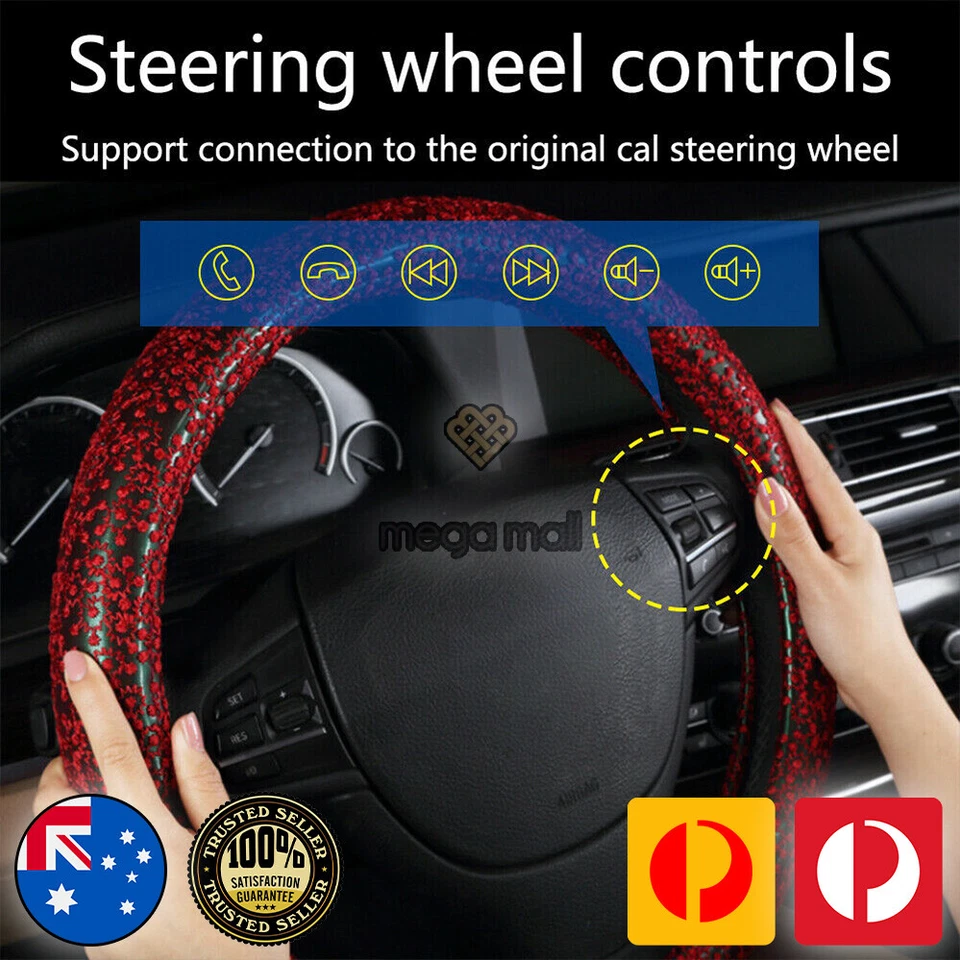 RDS android 10 car multimedia player for VW polo golf passat tiguan skoda GPS R - Image 2 of 4