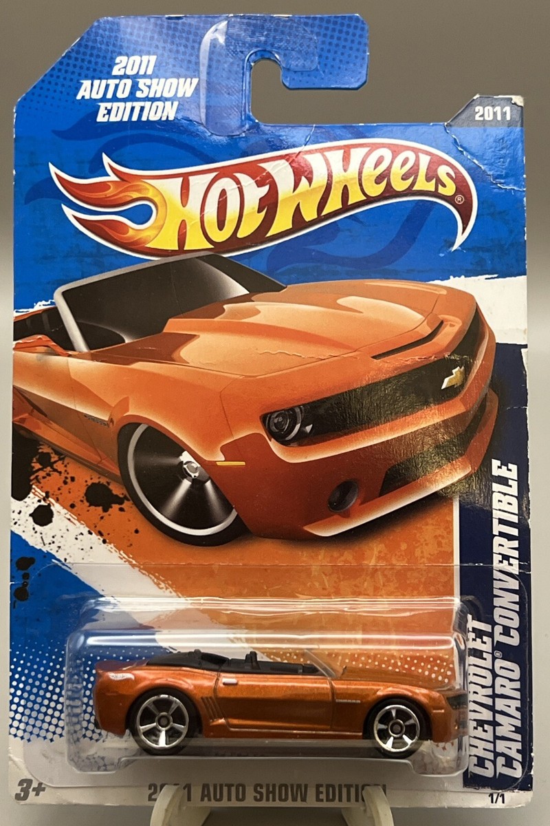 Hot Wheels Chevrolet Camaro Convertible 2011 Auto Show Edition