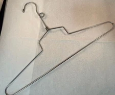 6 Heavy Duty Durable Open Hook Metal Closet Clothes Coat Hangers