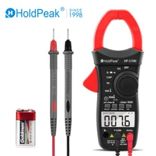 Digital Clamp Multimeter AC DC Voltmeter Ohmmeter Inrush Current Test True RMS