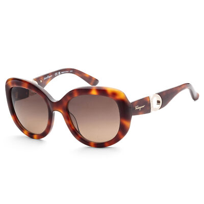 Salvatore Ferragamo Tortoise Sunglasses Salvatore Ferragamo SF 1031S 214 Womens Cat Eye Sunglasses  main image 3