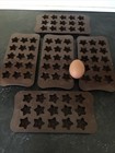 5 X 15 Cell Deep Hearts  Silicone Fondant Cake Mould Sugarcraft Icing Wax Melts