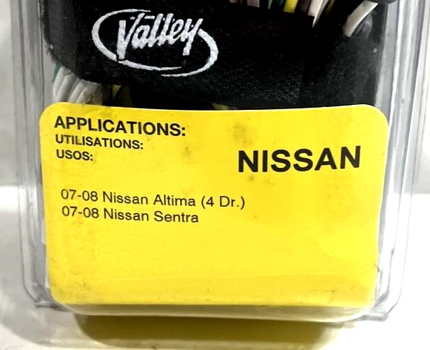 Valley T-Connector Trailer Wiring Kit 30199 For 07/08 Nissan Altima/ Sentra - Image 3 of 4