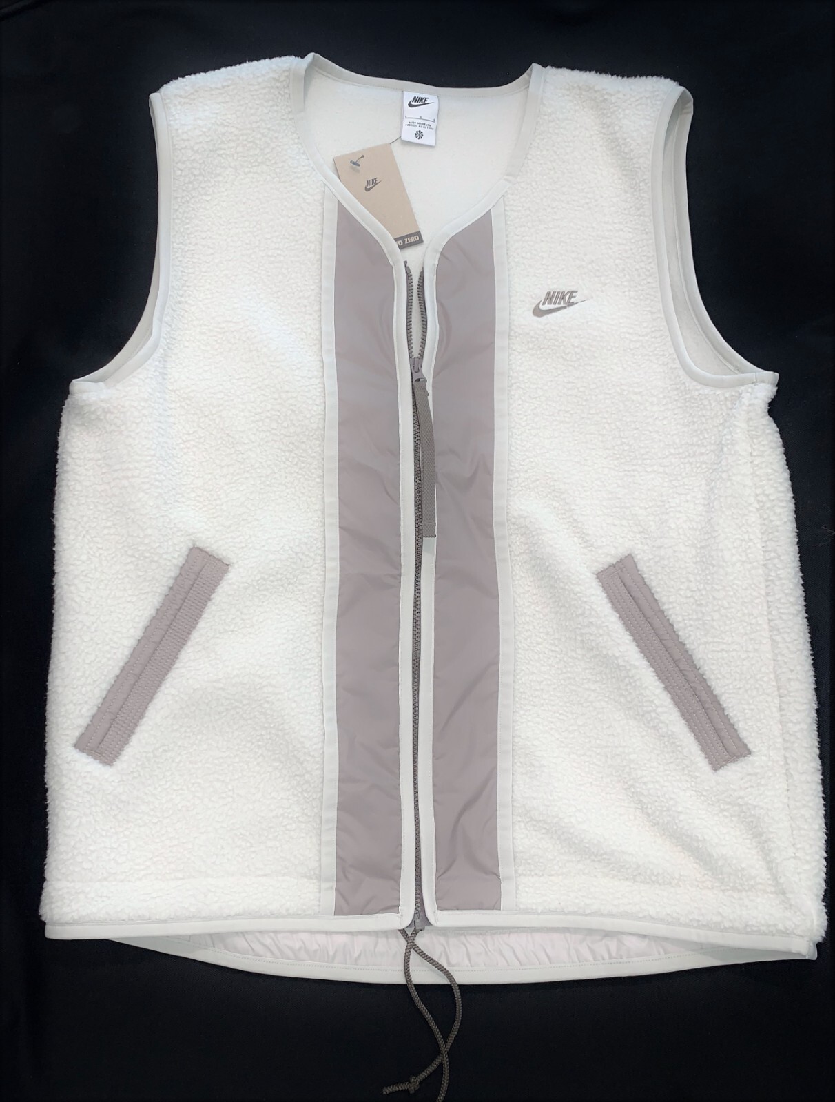 Nike Sportswear Sport Essentials Fleece Vest DD5025-072 Men's Size-L NWT