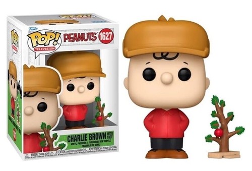Funko Pop Peanuts - Charlie Brown con árbol de Navidad #1627 - En protector Pop - Imagen 3 de 4