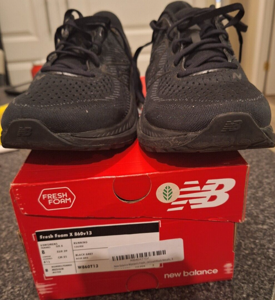 New Balance Women's Fresh Foam X 860 V13 Running Shoes Size 8 Brand New