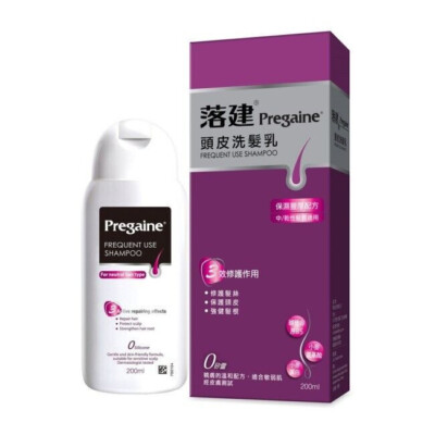 *4 PCS* PREGAINE Frequent Use Shampoo For Thinning Hair-Loss Rogaine 200ml