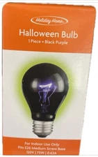120V Halloween Black Light Bulb - Special Effects Lighting Halloween Decoration