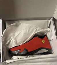 GS MEN 4Y-14 Nike Air Jordan 14 Retro Ferrari 2025 Challenge Red IF5016-600