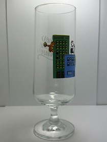 The Answer Brewpub Brewery RAMPAGE NES Nintendo Beer Glass Monkish Tree House