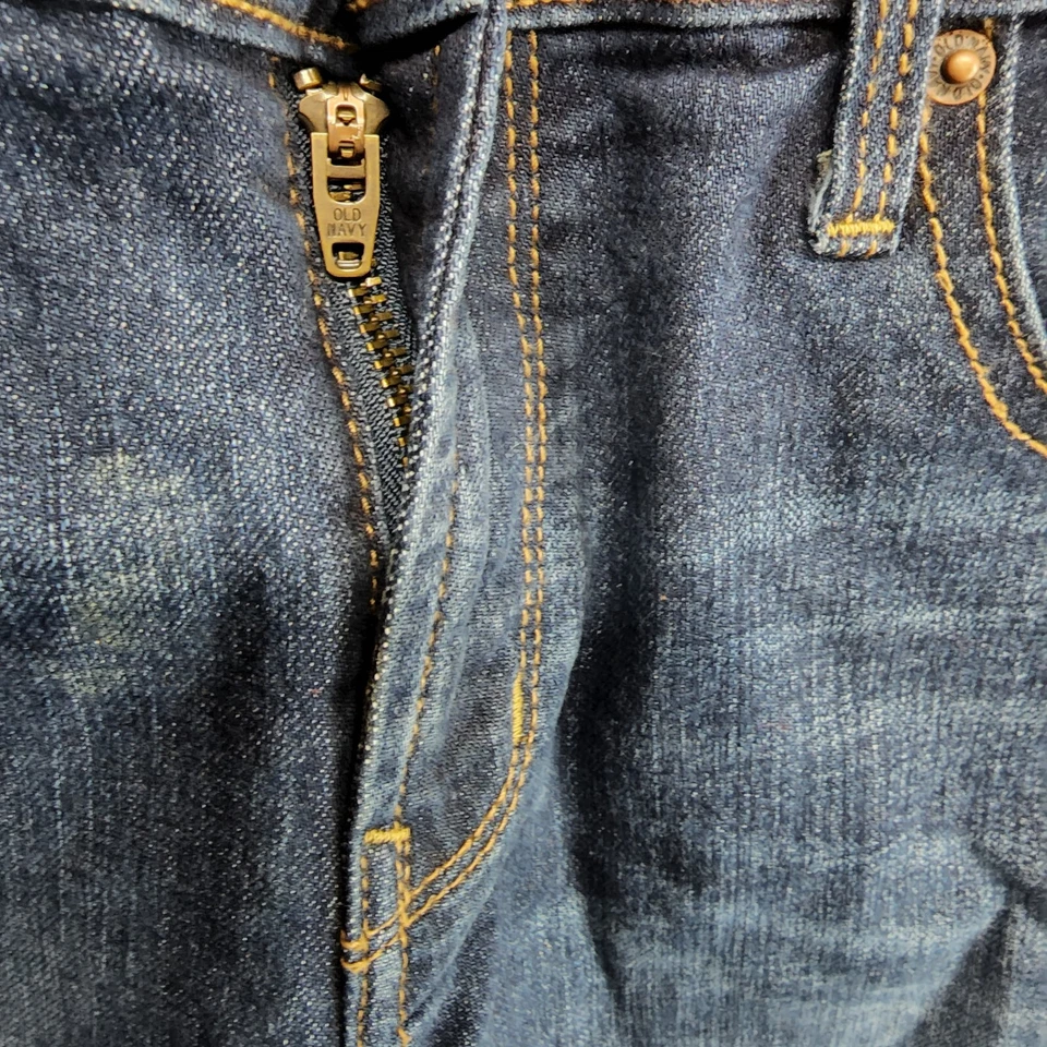 Pantalones Cortos de Jean Old Navy Corte Para Mujer Talla 4 Elastizados Azul Denim Calce 30 3 Foto 4 de 4