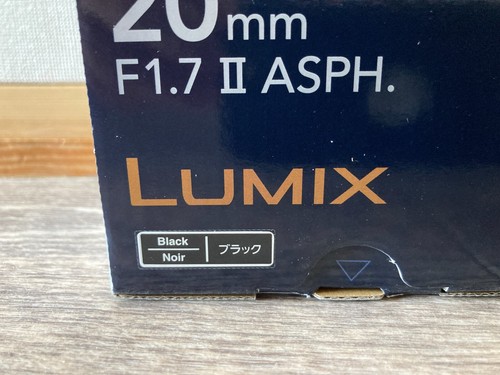 Panasonic H-H020A-K LUMIX G 20mm F1.7 II ASPH. Black New from Japan - Picture 3 of 8